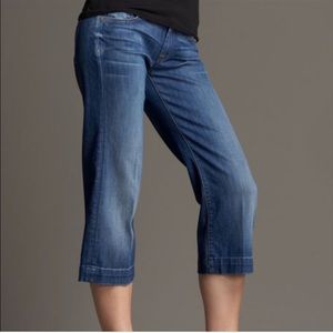 7 For All Mankind | Dojo Cropped Denim Jean Capri
